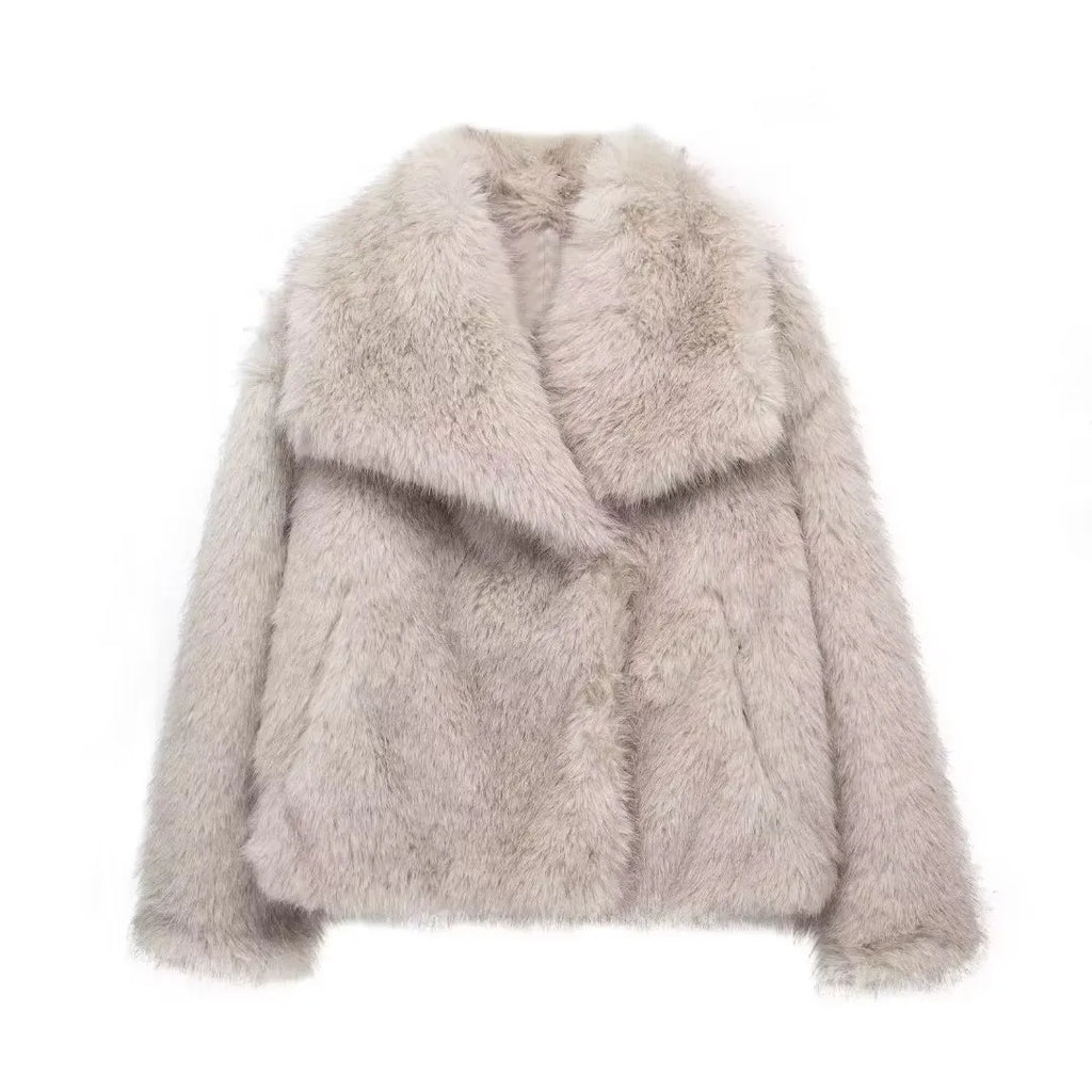 Manteau En Fausse Fourrure Lena