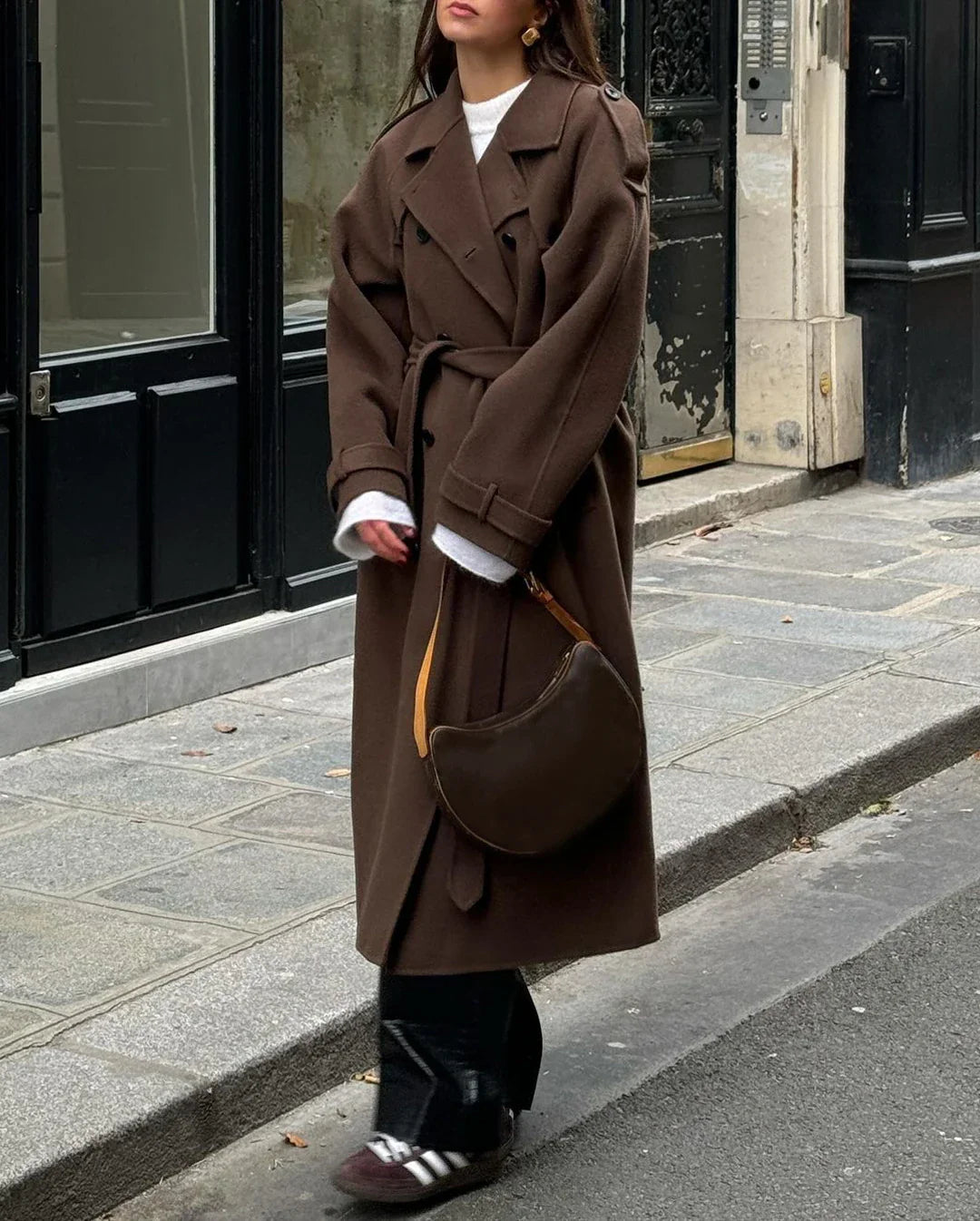 Manteau Trench En Laine Clara